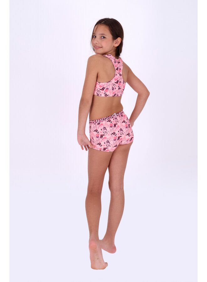 B.Nosy girls reversible bikini with print Winona Y601-5055 | Blush Leopard (962)
