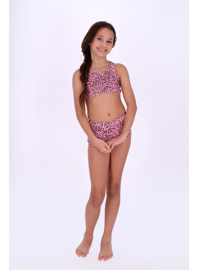 B.Nosy girls reversible bikini with print Winona Y601-5055 | Blush Leopard (962)