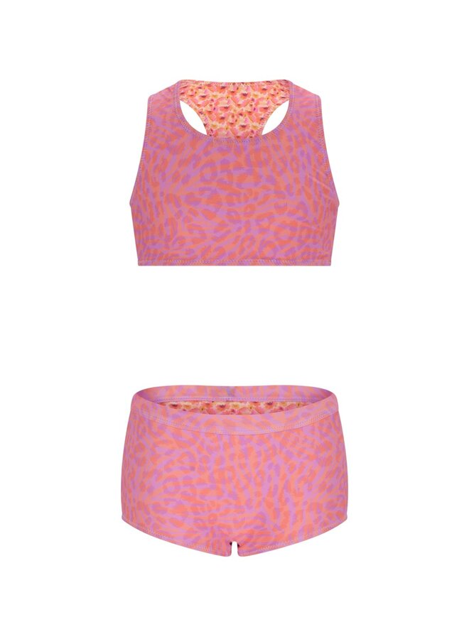 B.Nosy girls reversible bikini with print Winona Y601-5055 | Summer Zebra (915)