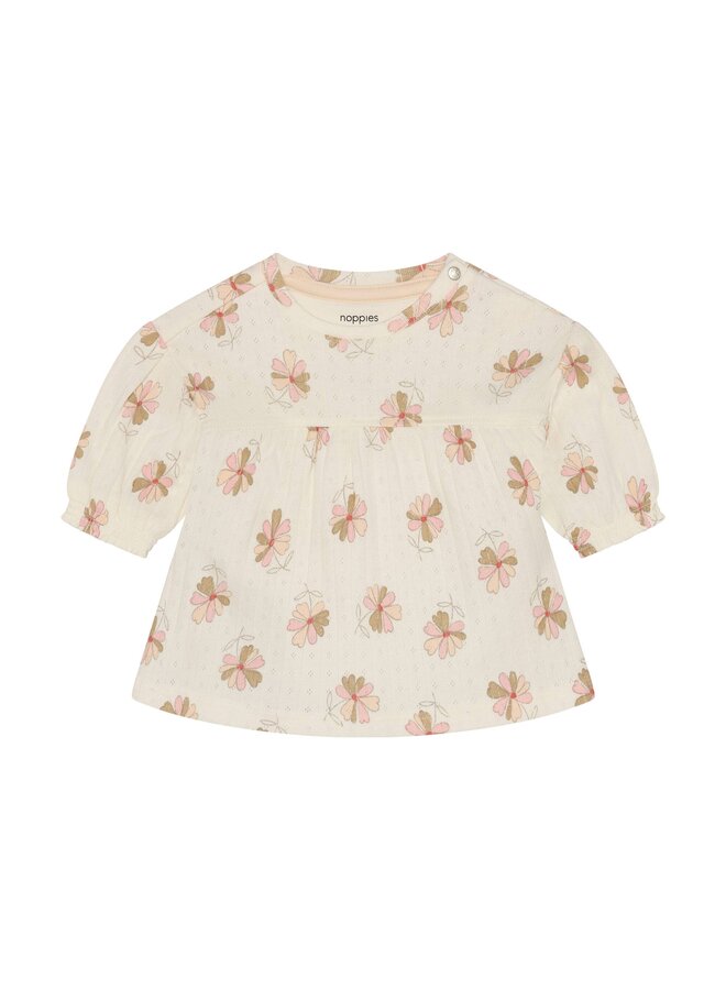 Dress LS AOP 6410411 | White (1021) SS26