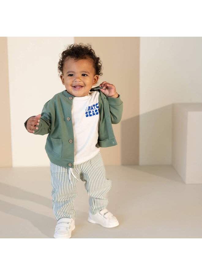 Cardigan LS 6420310 | Khaki (9131) SS26