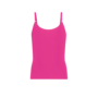 Girls 1-pack singlet SOLID1214-107AJ | Pink