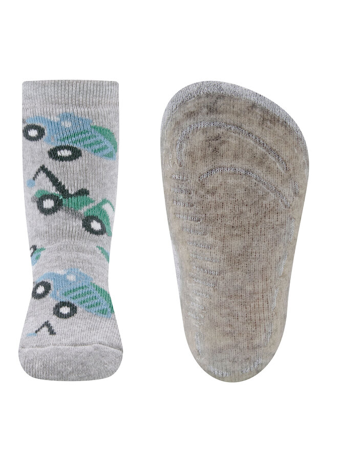 Stoppersocken SoftStep Baustellenfahrzeuge | 221411 (hellsilber mel 3081)