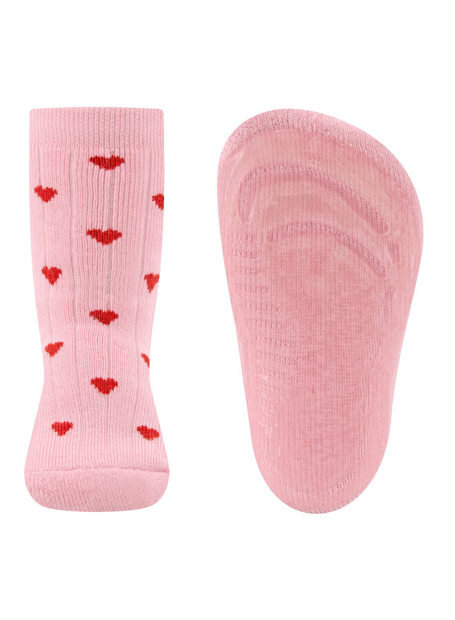 Stoppersocken SoftStep Herzen | 221345 (barbierosa 1713)