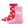Socken 2er Pack Einhorn/Herzen | 205491 ( 1)