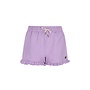 Fiona Flo girls chambrey short with ruffle hem F602-5603 | Lilac (600)