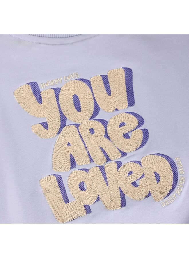 Sweater Ruffle Sleeve 930335 | Blue (7908) S26