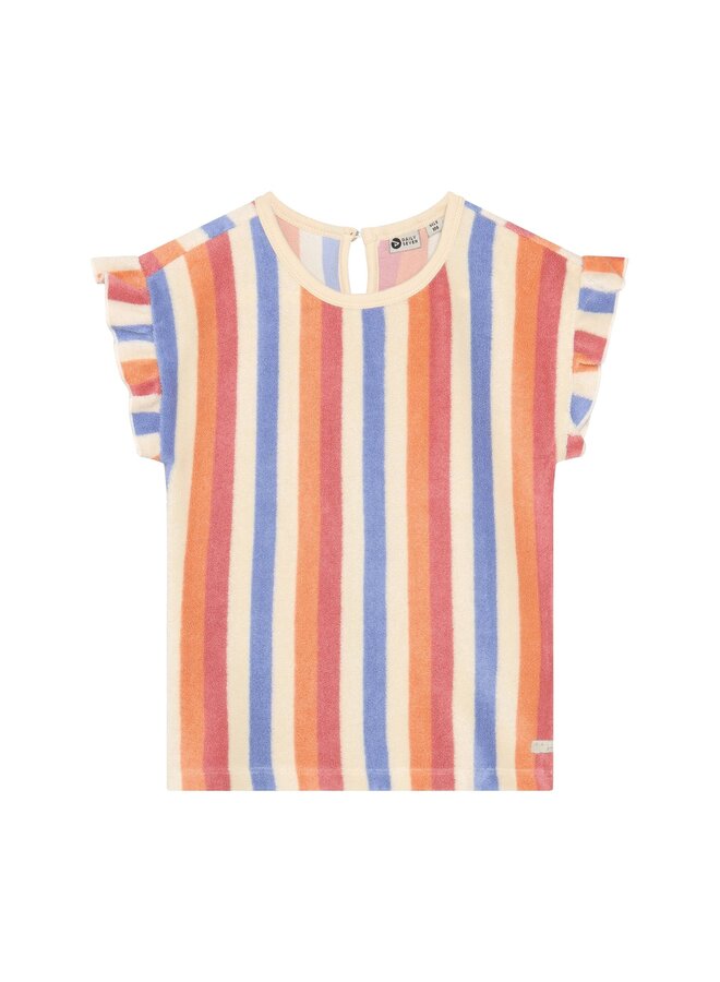 T-shirt Terry Striped 930403 | Rose (5608) S26