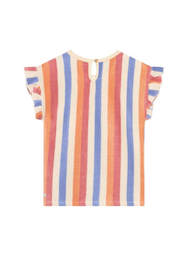 T-shirt Terry Striped 930403 | Rose (5608) S26