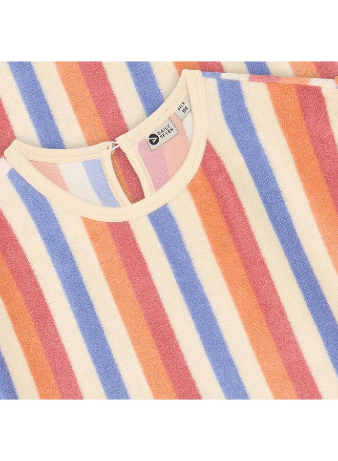 T-shirt Terry Striped 930403 | Rose (5608) S26