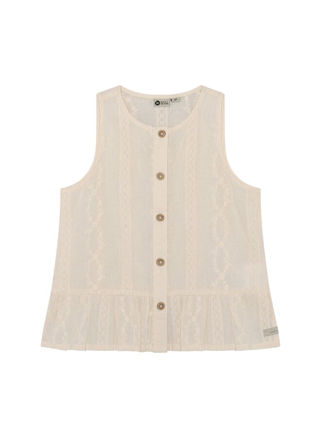 Ruffle Singlet 930414 | Sand (2020) S26