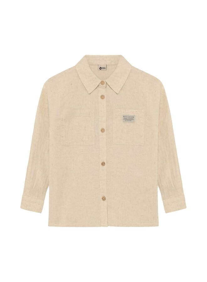 Shirt Longsleeve Linen 920360 | Sand (2020) S26
