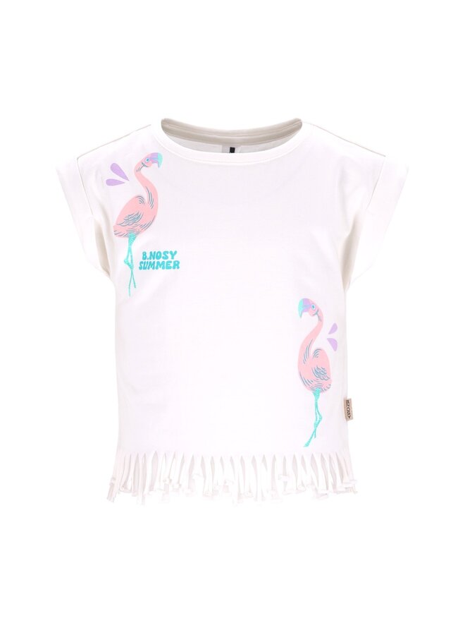 B.Nosy girls T-shirt fringe Tikki Y602-5435 | Cotton (012)