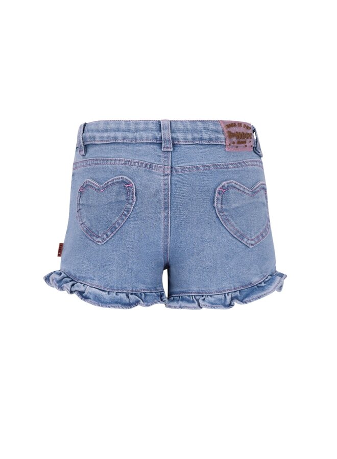 B.Nosy girls denim short Portia Y602-5619 | Light Denim (179)