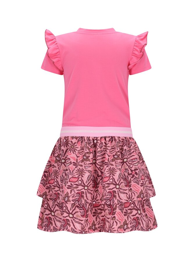 B.Nosy girls dress Dua Y602-5814 | Pink Lemonade (261)