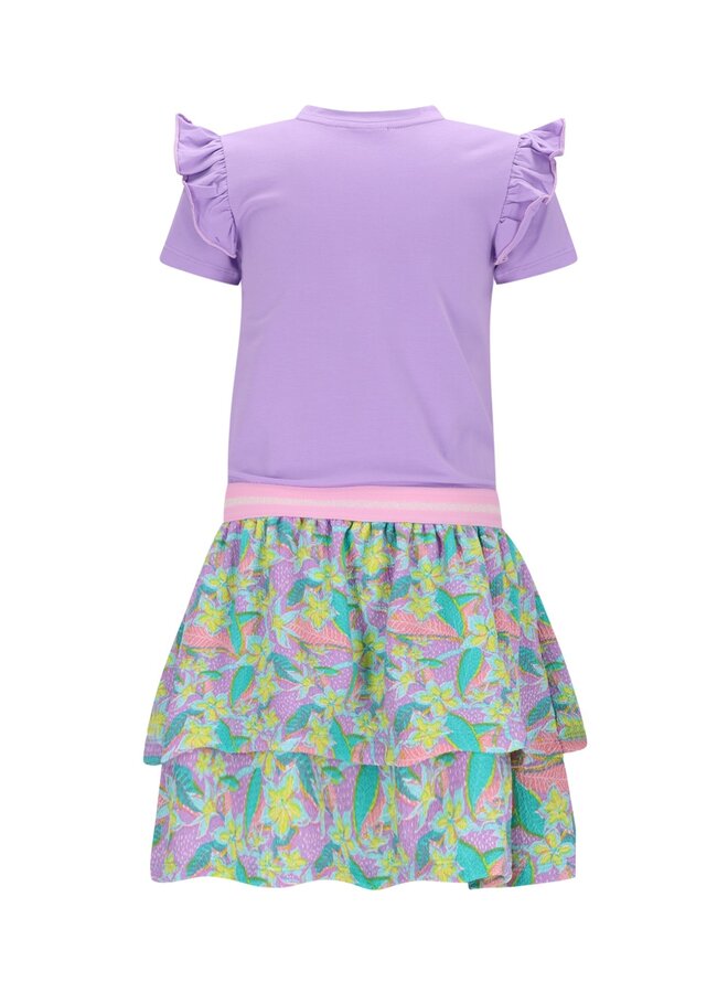 B.Nosy girls dress Dua Y602-5814 | Lavendula (630)