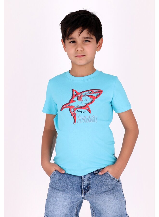 B.Nosy boys T-shirt Timmy Y602-6405 | Blue Curacao (108)