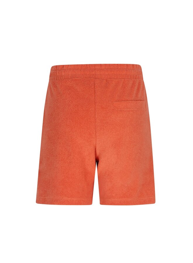 Freddie Flo boys terry towling short with elastic wb F602-6609 | Orange (273)