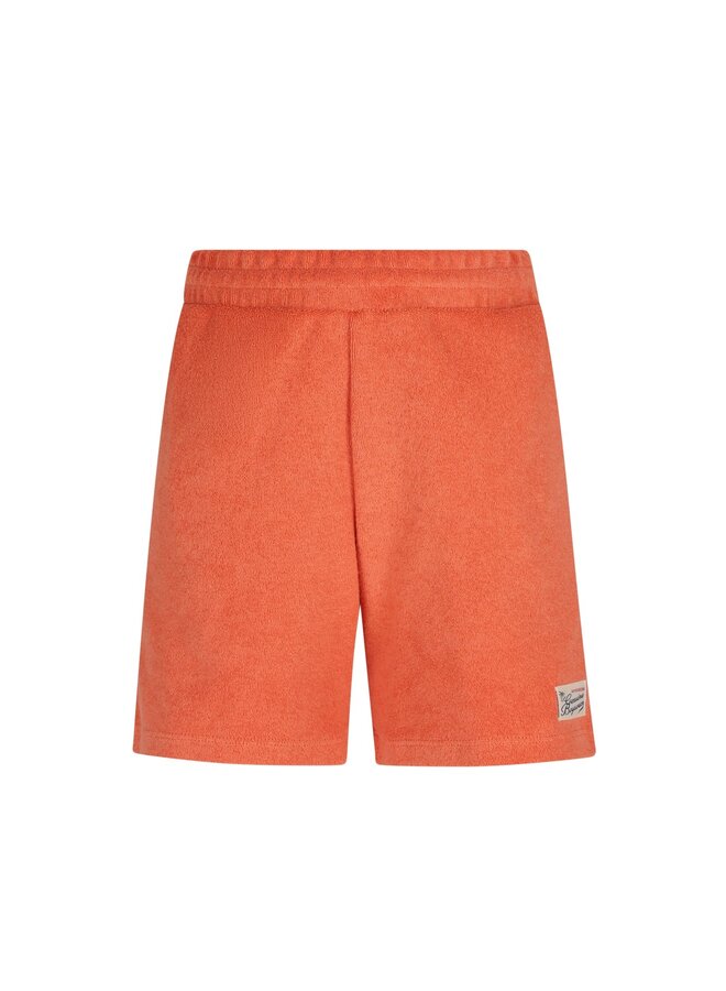 Freddie Flo boys terry towling short with elastic wb F602-6609 | Orange (273)