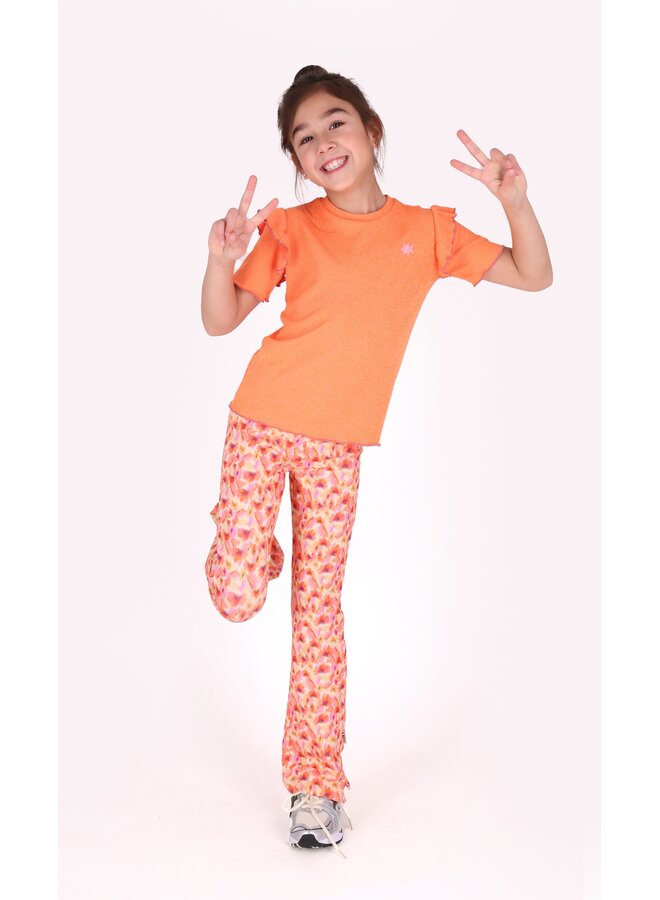 B.Nosy girls flared pants Phoebe Y602-5625 | Summer Flower (913)