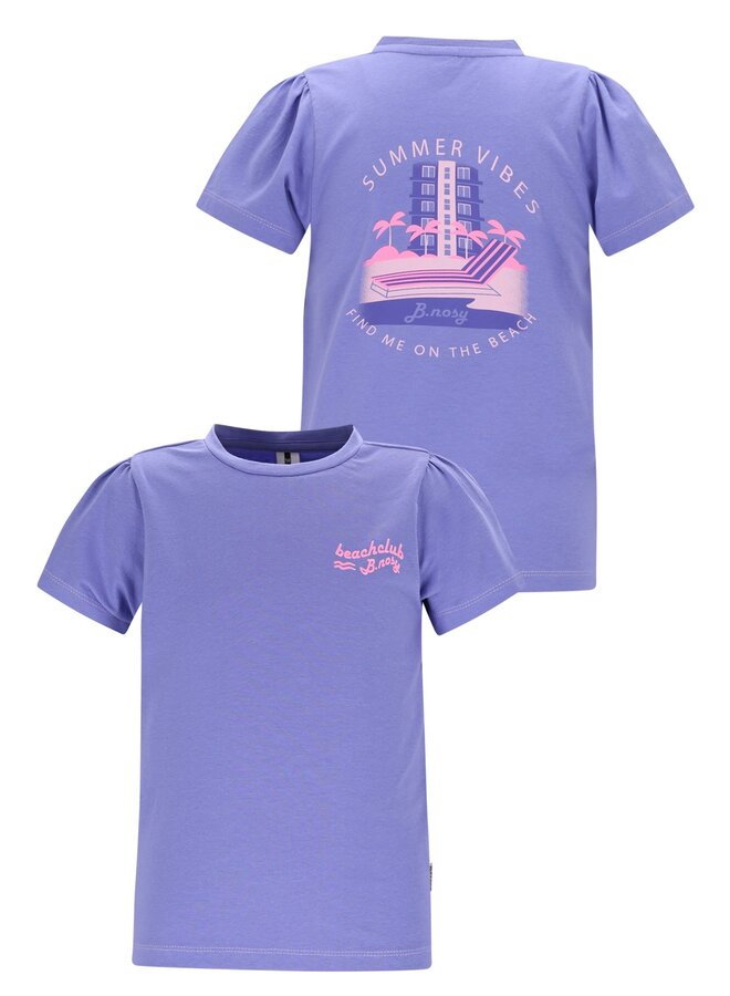B.Nosy girls T-shirt Tammy Y603-5409 | Deep Periwinkle (174)