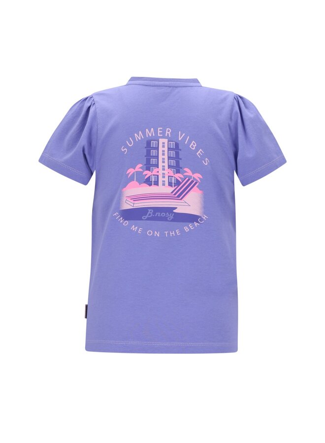 B.Nosy girls T-shirt Tammy Y603-5409 | Deep Periwinkle (174)