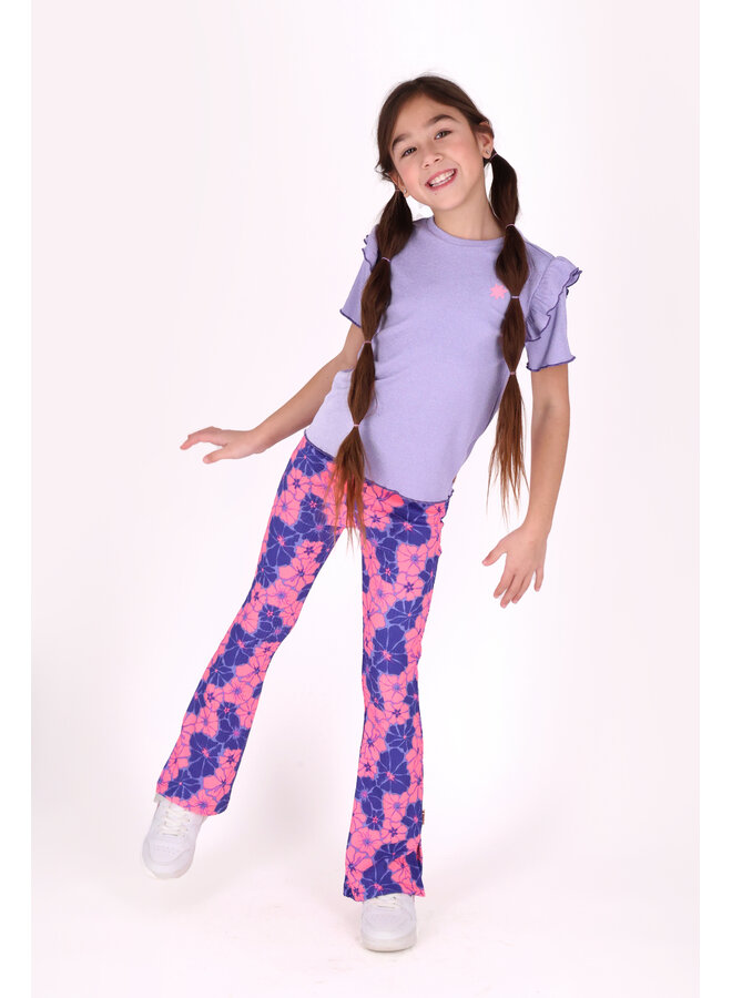 B.Nosy girls flared pants Pepper Y603-5620 | Cheery Flower (911)
