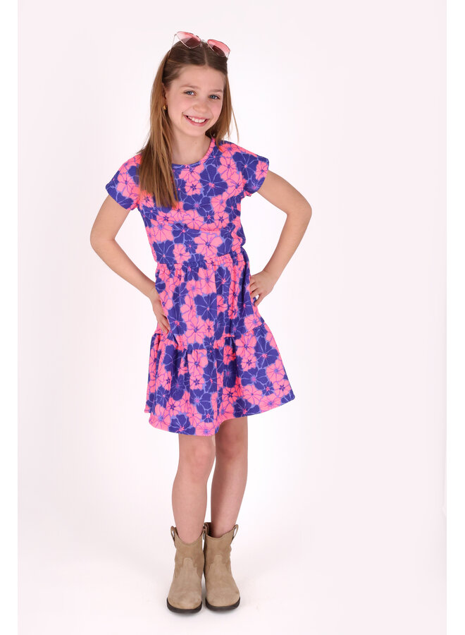 B.Nosy girls dress Darla Y603-5847 | Cheery Flower (911)
