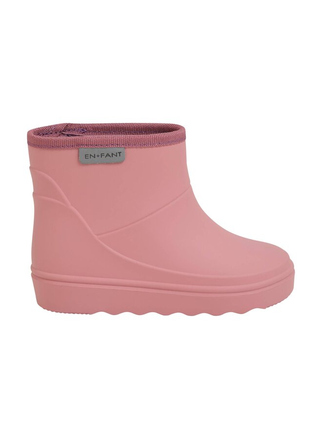 Rain Boots Short Solid | Old Rose (559)