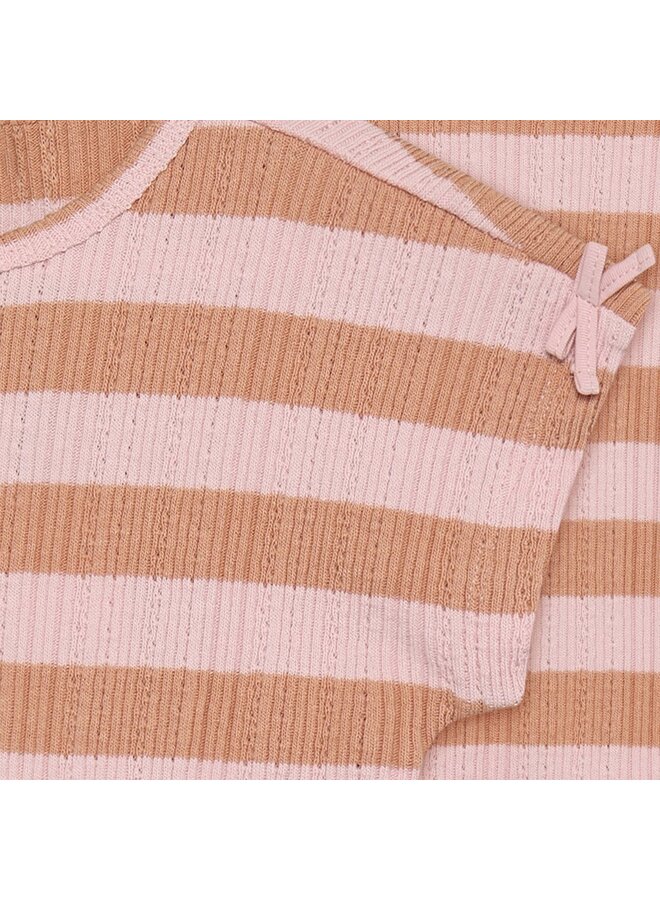 T-shirt Fancy Stripe 930409 | Rose (5507) S26