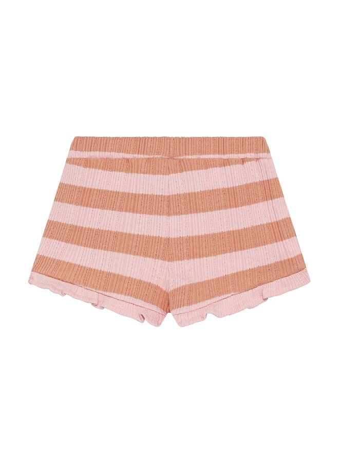 Ruffle Shorts Fancy Stripe 930439 | Rose (5507) S26