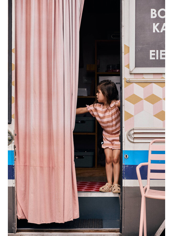 T-shirt Fancy Stripe 930409 | Rose (5507) S26