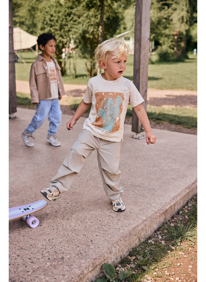 T-shirt Nappy Print 920348 | Sand (2020) S26