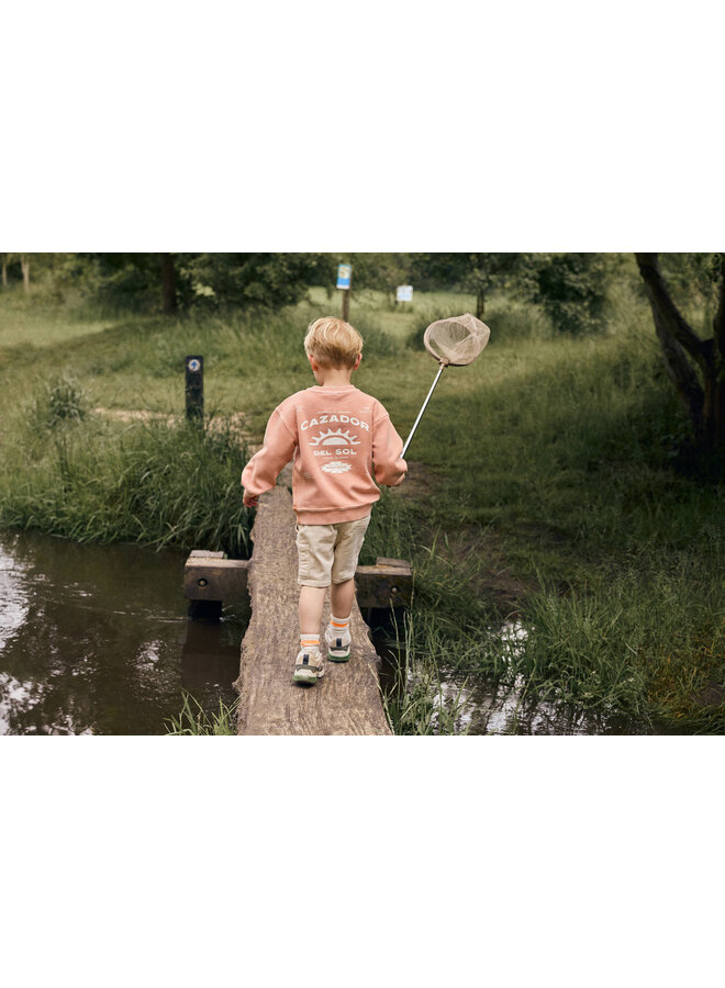 Oversized Sweater Backprint 920336 | Brown (3328) S26