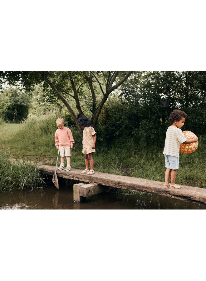 Oversized Sweater Backprint 920336 | Brown (3328) S26