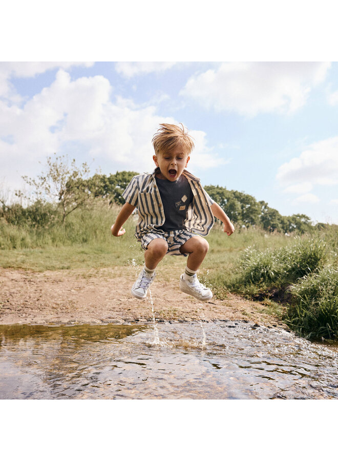 Shirt Stripe Cotton 920362 | Grey (1226) S26
