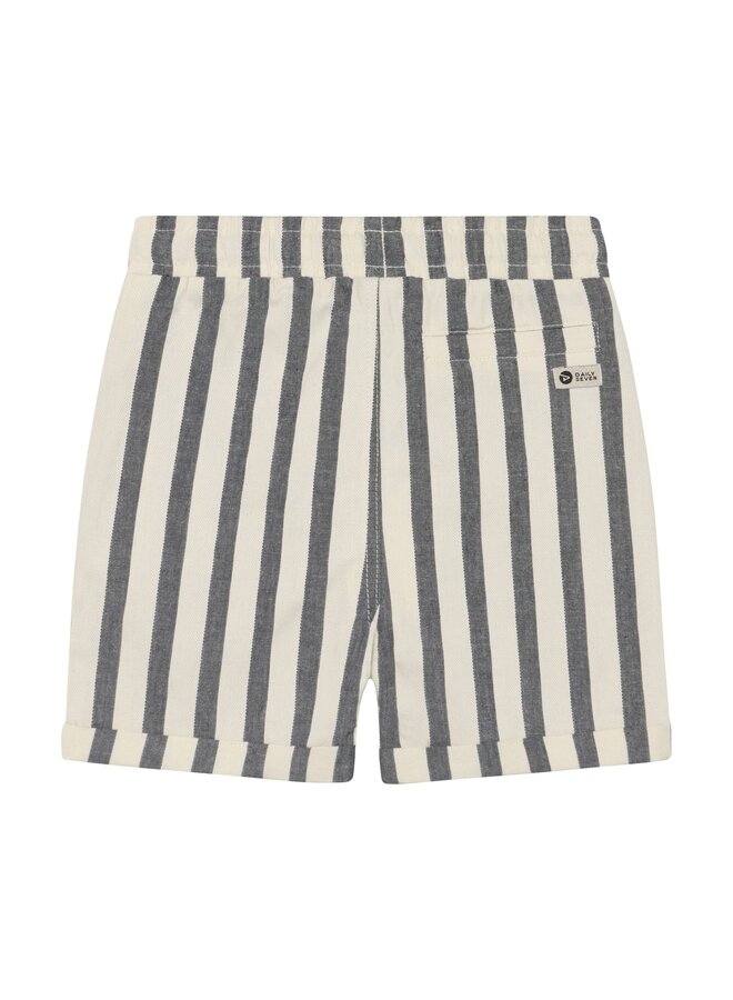 Cotton Stripe Shorts 920377 | Grey (1226) S26