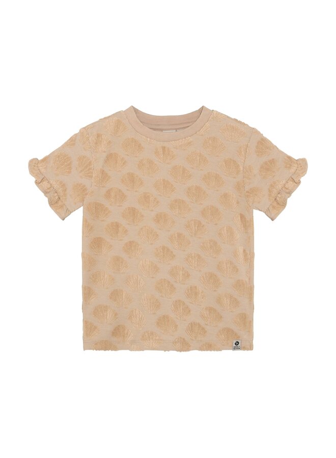 T-shirt Terry Print 930406 | Sand (2227) S26