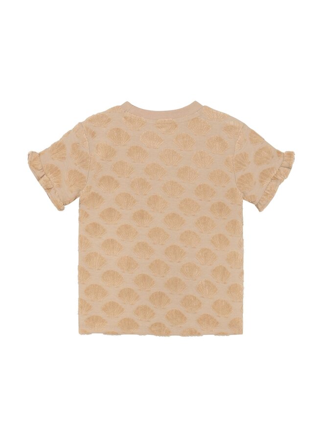 T-shirt Terry Print 930406 | Sand (2227) S26