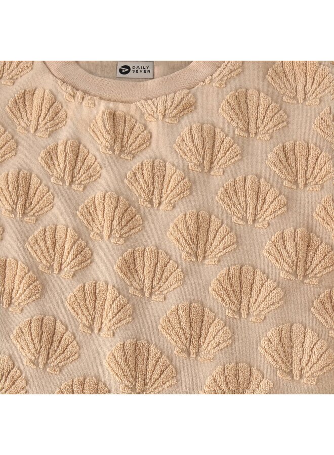 T-shirt Terry Print 930406 | Sand (2227) S26