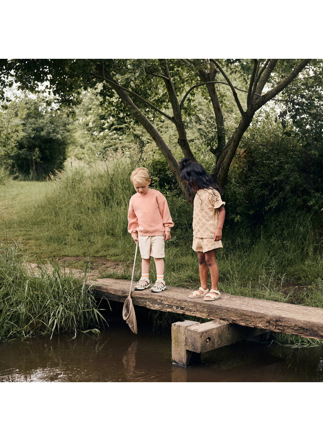 T-shirt Terry Print 930406 | Sand (2227) S26