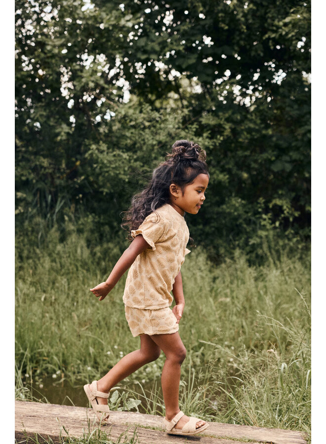 T-shirt Terry Print 930406 | Sand (2227) S26