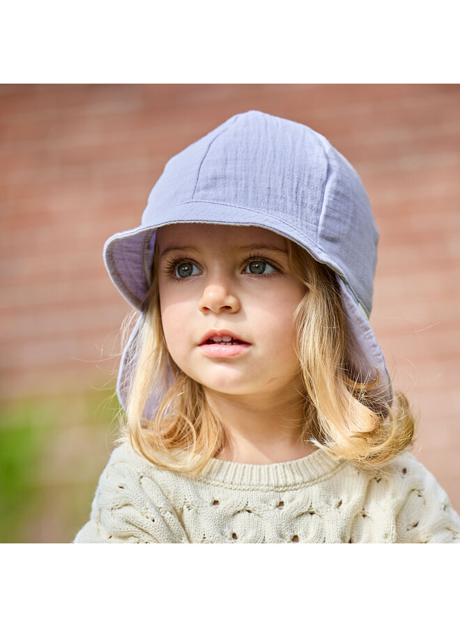 GOTS MINI-cap neck protection 44507-083800 | flieder (71)