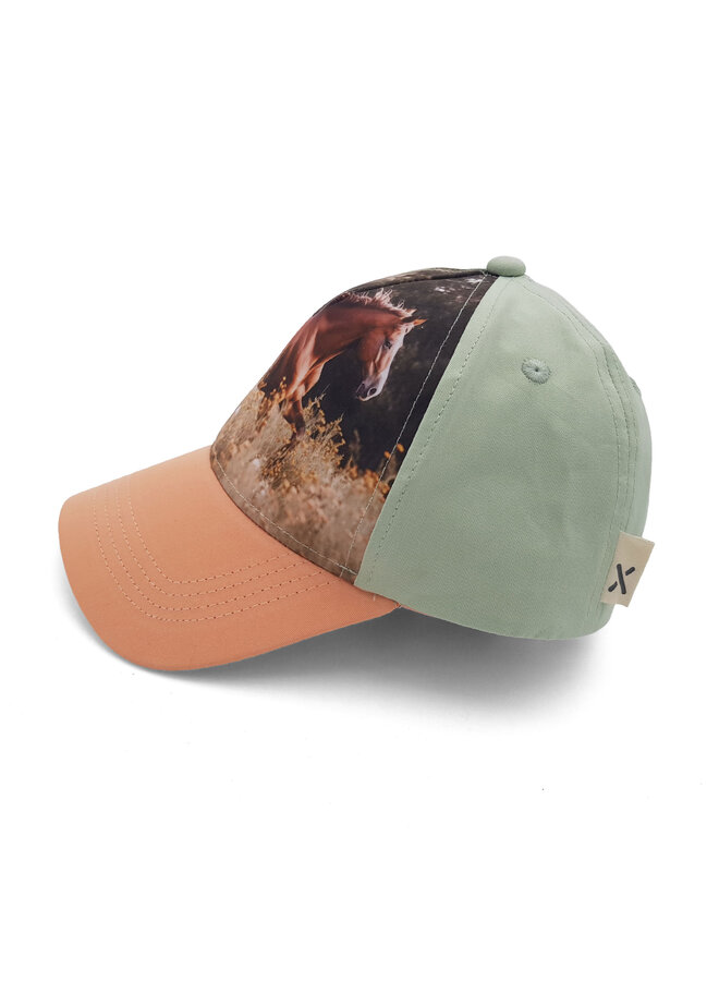 KIDS GIRL-cap "horses" 63503-169200 | hellmenthe (8)