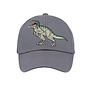 KIDS-cap, dino, embroidery 63503-174476 | grau-blau (40)