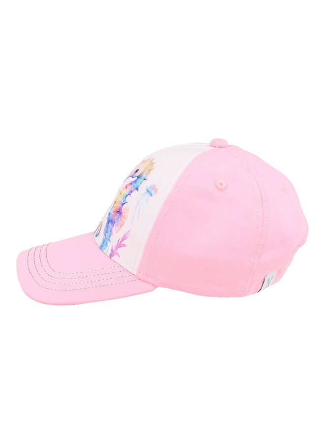KIDS GIRL-cap seahorse 63503-175900 | rosa/weiß (3001)
