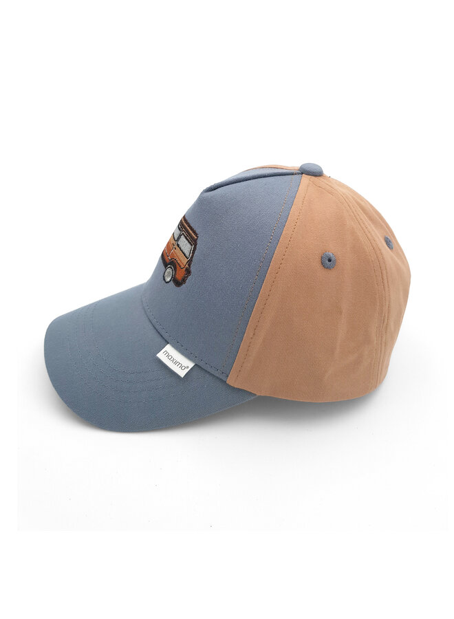 KIDS BOY-cap, camping bus 63503-174776 | blue/braun (6313)