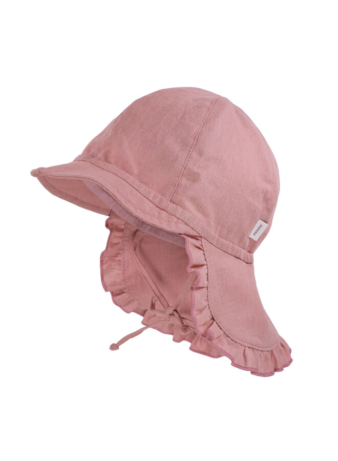 BABY GIRL-cap with visor,frill 64500-159700 | marmorrosa (17)