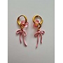 Oorbellen | Strik Roze