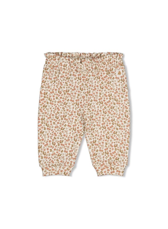 Broek AOP - Fall in Love 52202576 | Offwhite (600)